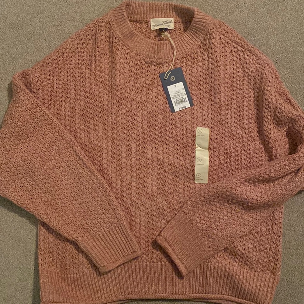 Pink sweater